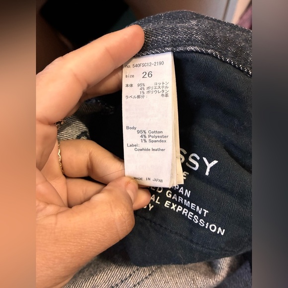 MOUSSY VINTAGE Black Checotah Mid-Rise Skinny Jeans with Chewed Hem size 26 - Picture 13 of 14